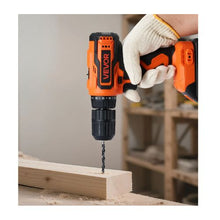 Cordless Drill Driver 1/2 inch Metal Chuck Dual-Speed Variable Drill Driver Kit with Lithium Battery and Charger