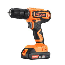 Cordless Drill Driver 1/2 inch Metal Chuck Dual-Speed Variable Drill Driver Kit with Lithium Battery and Charger