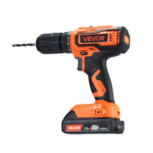 Cordless Drill Driver 1/2 inch Metal Chuck Dual-Speed Variable Drill Driver Kit with Lithium Battery and Charger