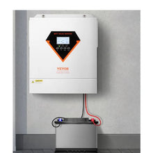 3000W Hybrid Solar Inverter All in One Pure Sine Wave Power Inverter Charger with Built-in 100A MPPT Solar Controller