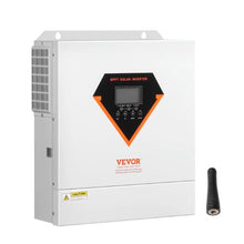 3000W Hybrid Solar Inverter All in One Pure Sine Wave Power Inverter Charger with Built-in 100A MPPT Solar Controller