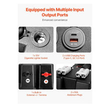 12V/24V Marine Batteries Case with PP Shell and Dual Straps,SmartBatteries Case,Suitable for Trolling Motor