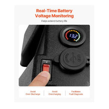 12V/24V Marine Batteries Case with PP Shell and Dual Straps,SmartBatteries Case,Suitable for Trolling Motor