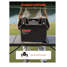 12V/24V Marine Batteries Case with PP Shell and Dual Straps,SmartBatteries Case,Suitable for Trolling Motor