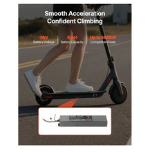 36V Scooter Battery Pack 8000mAh Lithium Battery Replacement with 30A BMS Charger Compatible with 1440W Motors