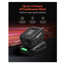 3/8 Inch 20V Electric Impact Wrench with Brushless Motor 4Ah Battery Charger