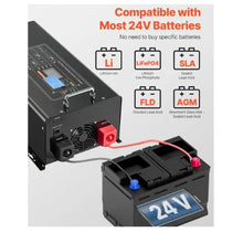 4000 Watt 24V to AC 120V Power Inverter with LCD Display Remote Control Solar Inverter