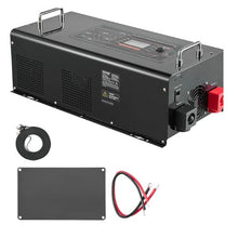 4000 Watt 24V to AC 120V Power Inverter with LCD Display Remote Control Solar Inverter