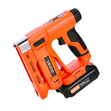 Cordless Brad Nailer 2-in-1 Nail Gun Staple Gun ncludes 1000 Pcs Staples and 1000 Pcs Nails with Battery and Charger