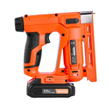 Cordless Brad Nailer 2-in-1 Nail Gun Staple Gun ncludes 1000 Pcs Staples and 1000 Pcs Nails with Battery and Charger