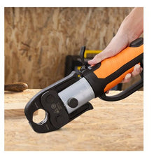 18V Electric Pipe Crimping Tool for 1/2" to 2" Stainless Steel Copper Press Tool Kit with 6 Pro Press Jaws Fast Charger & Carrying Case