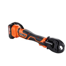 18VElectric Pipe Crimping Tool PEX Press Tool Kit with 3 VPF Jaws Fast Charger & Carrying Case