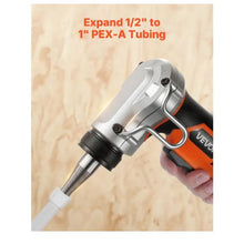 20V Max Electric Tubing Expansion Tool 22000RPM Pipe Expander with 3 Expanding Head Fast Charger & Carrying Case