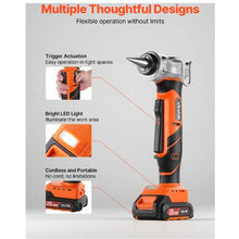 20V Max Electric Tubing Expansion Tool 22000RPM Pipe Expander with 3 Expanding Head Fast Charger & Carrying Case