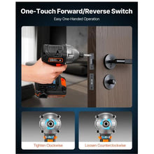 1/4 Inch 20 V Brushless Motor Electric Cordless Impact Driver Kit with Battery and Charger