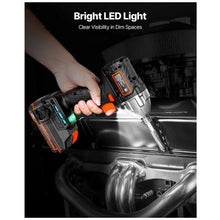 1/4 Inch 20 V Brushless Motor Electric Cordless Impact Driver Kit with Battery and Charger