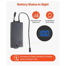 Battery Pack for Reclining Furniture with Adapter 2500 mAh Rechargeable Recliner Battery Pack with Universal 2-Pin Connector
