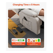 Battery Pack for Reclining Furniture with Adapter 2500 mAh Rechargeable Recliner Battery Pack with Universal 2-Pin Connector