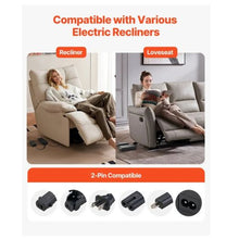 Battery Pack for Reclining Furniture with Adapter 2500 mAh Rechargeable Recliner Battery Pack with Universal 2-Pin Connector