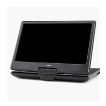 Portable DVD Player 14 inch HD Swivel Display Screen Car Charger AC Power Adapter Remote Control
