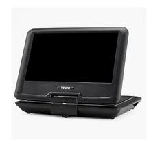 Portable DVD Player 4 Hours Built-in Rechargeable Battery Dual Speakers Remote Control AC Power Adapter