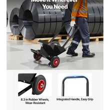 Banding Strapping Cart Fit for Steel Strapping Coils with Heavy Duty Strapping Dispenser with Rubber Wheels