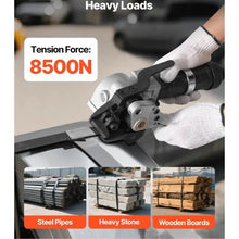 8500N 19mm Heavy-Duty Pneumatic Steel Strapping Machine Metal Strapping Tool Tensioner and Cutter Sealer
