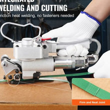 Pneumatic Strapping Tool Packaging Strapping Machine Handheld Baler Automatic Packaging Machine with 3500N Max Tension Portable Banding Strapping Kit