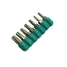 Tamperproof Torx Bit Set with Holder 7-Piece 78-0101