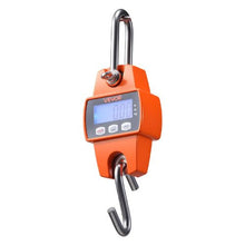 Digital Crane Scale Handheld Hanging Scale with Cast Aluminum Case & LCD Display Portable Design for Farm Hunting Fishing