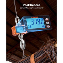 Digital Crane Scale 4400 lbs/2000 kg Max Capacity Heavy Duty Industrial Hanging Scale with Cast Aluminum Case & LCD Display
