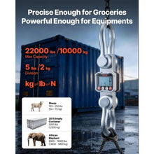 Digital Crane Scale Heavy Duty Industrial Hanging Scale with Cast Aluminum Case & LCD Display