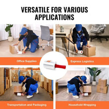 Stretch Film 5 inches x 1000 feet Industrial Strength Clear Durable Stretch Wrap Roll  Heavy Duty Shrink Film Stretch Wrap with Handles for Pallet