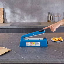 8 Inch Manual Heat Seal Machine with Adjustable Heating Mode ABS Shrink Wrap Bag Sealers for Plastic Mylar PE PP Bags