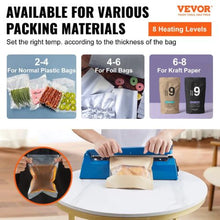 12 Inch Manual Heat Seal Machine with Adjustable Heating Mode ABS Shrink Wrap Bag Sealers for Plastic Mylar PE PP Bags