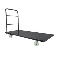 Heavy Duty Platform Truck Industrial Steel Flatbed Cart with Swivel Wheels and Handle Platform Hand Push Truck Dolly