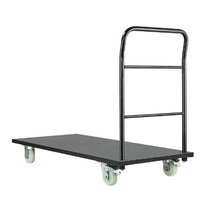 Heavy Duty Platform Truck Industrial Steel Flatbed Cart with Swivel Wheels and Handle Platform Hand Push Truck Dolly