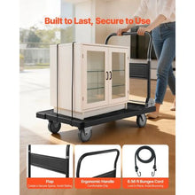 Foldable Push Cart Dolly Folding Platform Truck with Swivel Wheels Moving Platform Hand Truck Flatbed Cart