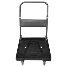 Foldable Push Cart Dolly Folding Platform Truck with Swivel Wheels Moving Platform Hand Truck Flatbed Cart