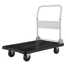 Push Cart Dolly Folding Platform Truck with Swivel Wheels Moving Platform Hand Truck Flatbed Cart for Easy Storage