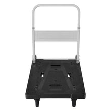 Push Cart Dolly Folding Platform Truck with Swivel Wheels Moving Platform Hand Truck Flatbed Cart for Easy Storage