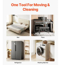 Furniture Dolly Heavy Duty Furniture Movers with 5 360° Rotation Wheels Carbon Steel Panel Furniture Lift Slider Tool Set