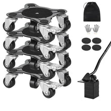 Furniture Dolly Heavy Duty Furniture Movers with 5 360° Rotation Wheels Carbon Steel Panel Furniture Lift Slider Tool Set