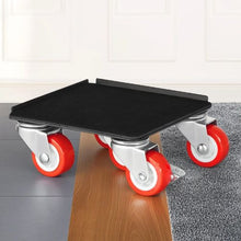 Furniture Dolly Heavy Duty Furniture Movers with 5 360° Rotation Wheels Carbon Steel Panel Furniture Lift Slider Tool Set