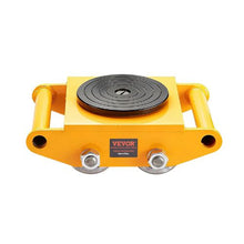 Machinery Skate Dolly Heavy Duty Carbon Steel Machinery Moving Skate & 4 Carbon Steel Wheels and 360° Rotation Non-slip Cap