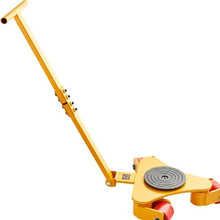 Machinery Skate Dolly Industrial Machinery Mover with HandleCarbon Steel Machinery Moving Skate  with 3 360° Swivel PU Wheels