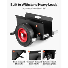 Panel Dolly Drywall Mover with 10 Inch Rubber Wheels Fits Different Terrain Adjustable Clamp Panel Cart for Steel Panels
