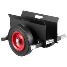 Panel Dolly Drywall Mover with 10 Inch Rubber Wheels Fits Different Terrain Adjustable Clamp Panel Cart for Steel Panels