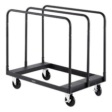 Drywall Cart Dolly Steel Panel Truck Cart with 5 inch Swivel Casters Lumber Drywall Dolly with with Tie-Down Strap & 3 Side Handrails for Factory
