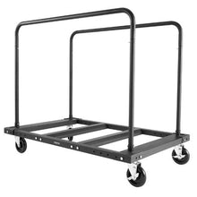 Drywall Cart Dolly Steel Panel Truck Cart with 5 inch Swivel Casters Lumber Drywall Dolly with Tie-Down Strap